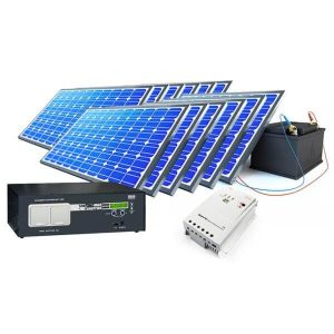 Солнечная фотоэлектростанция на 6 квт Off-GRID