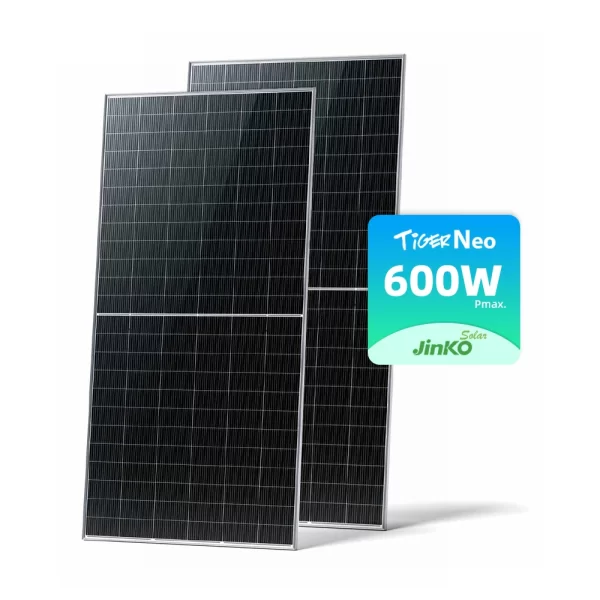 ☀️ Monokristalli quyosh paneli 600 Vt Jinko Tiger Neo N-type