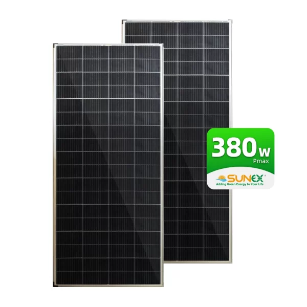 380w monokristalli quyosh paneli