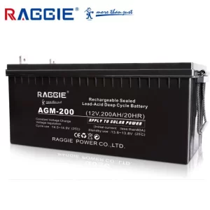 200Ah 12V Свинцово-кислотный аккумулятор от Raggie