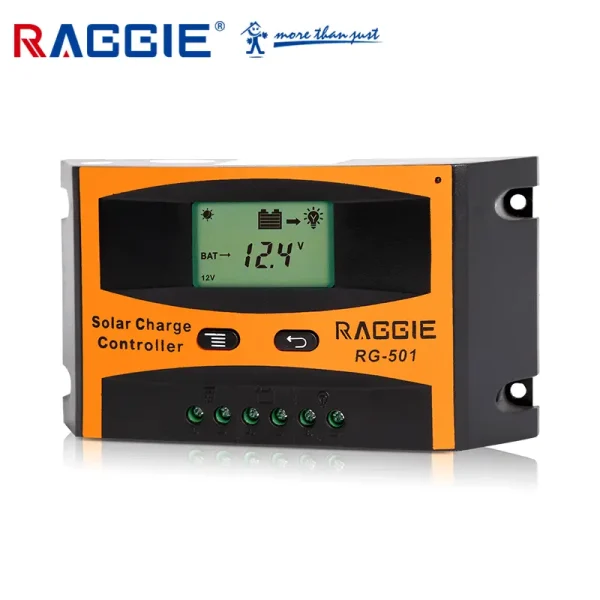 Солнечный контроллер заряда RAGGIE PWM 12В/24В (автоопределение напряжения) — изображение 2