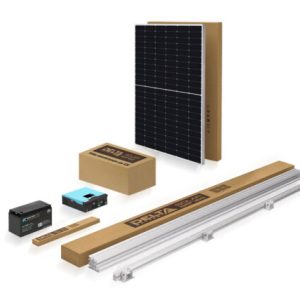 Delta SPP-ECO 1 MPPT B 1kVt quyosh elektr stansiyasi (AKB bilan)